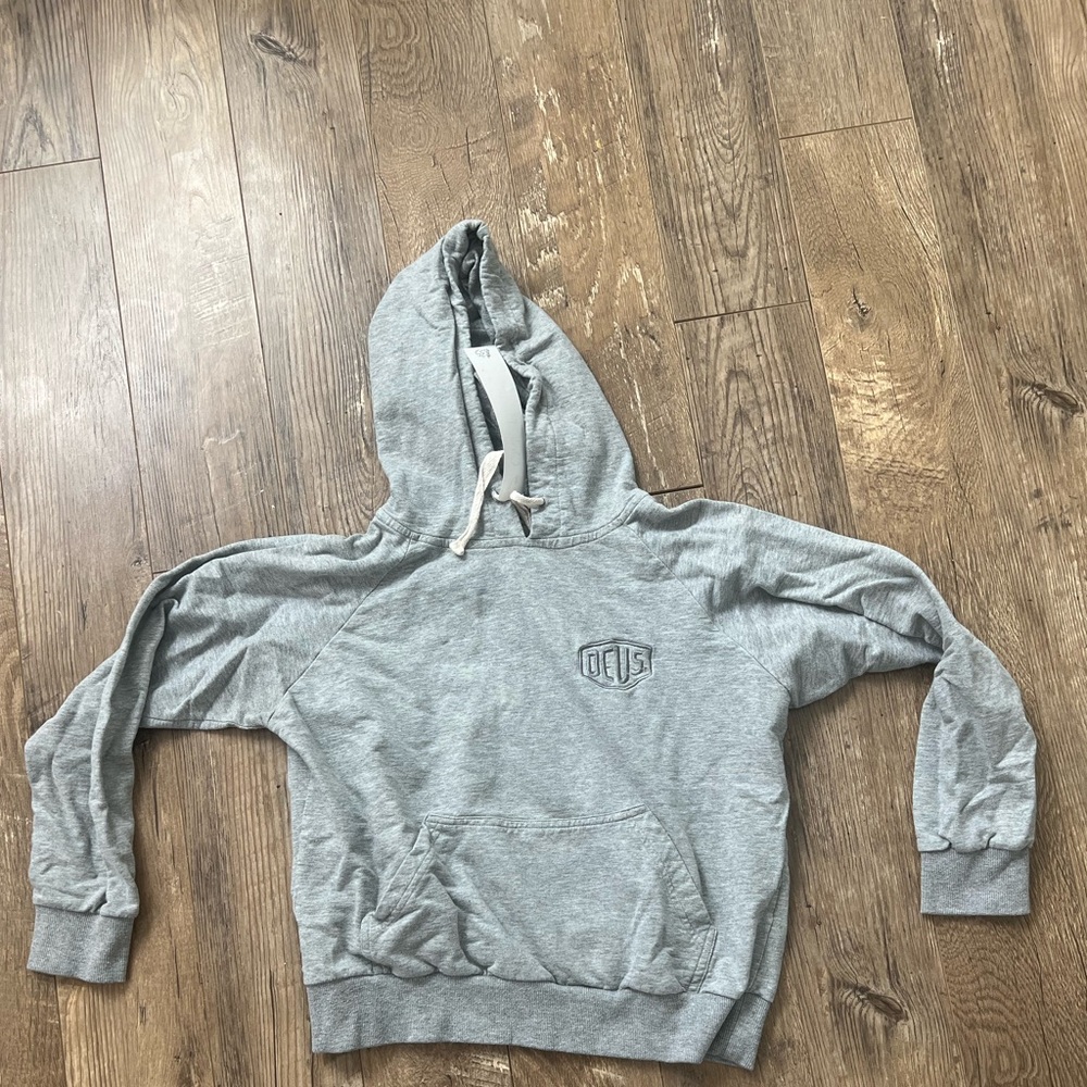 Stylish Gray Hoodie Sweatshirt